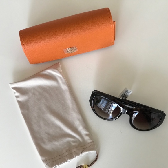 Tory Burch NEW Tortoise Shell Sunglasses main image 6